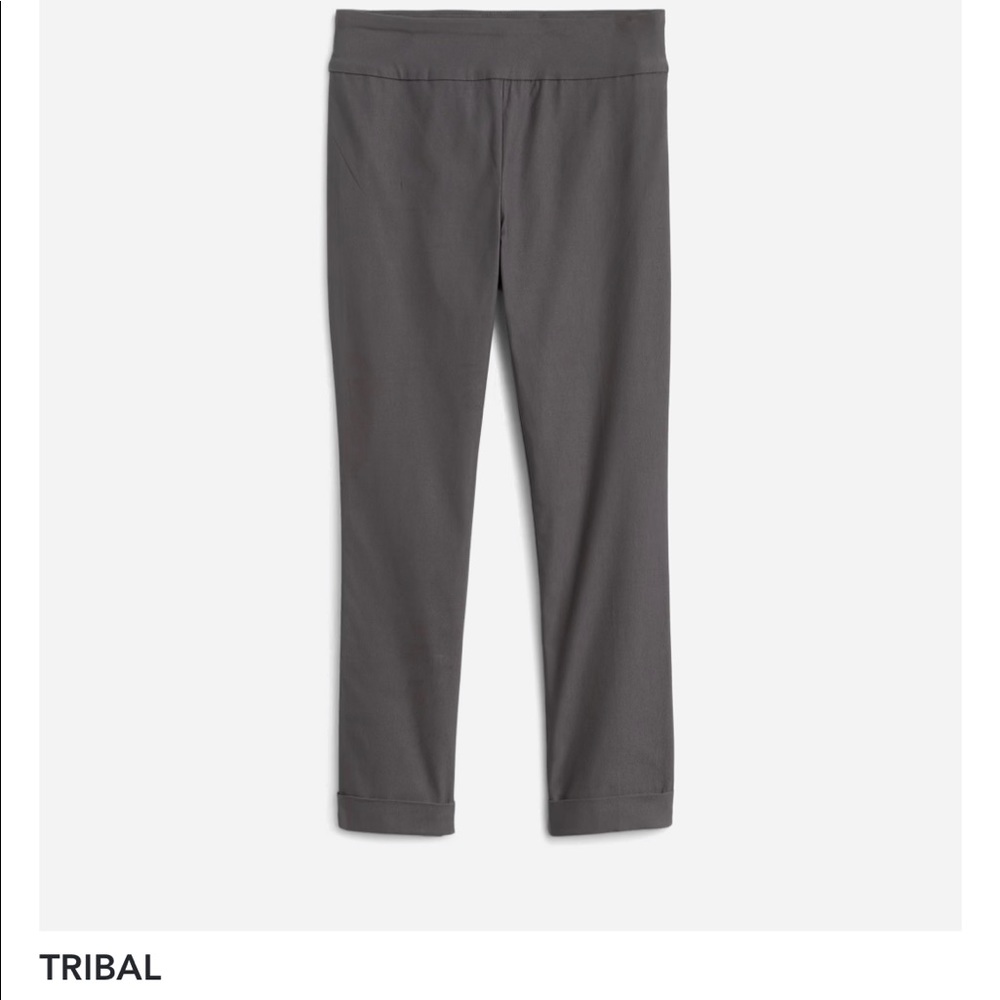 Stitch Fix XL Gray Tribal Cuffed Trousers